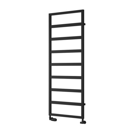 Reina Rezzo Mild Steel Heated Towel Rail 1460 x 550mm in Black