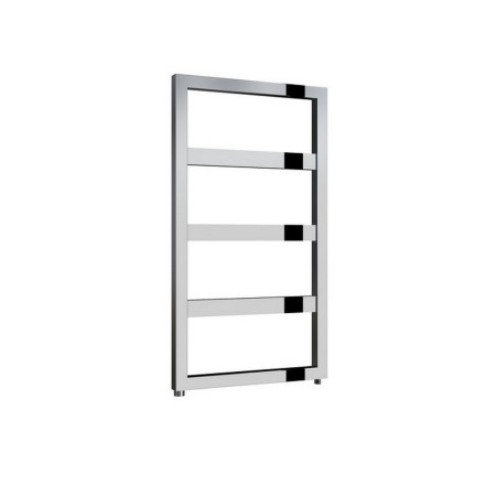 Reina Rezzo Mild Steel Heated Towel Rail 740 x 450mm in Chrome