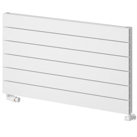 Reina Rienza 565 x 1000mm White Horizontal Aluminium Radiator