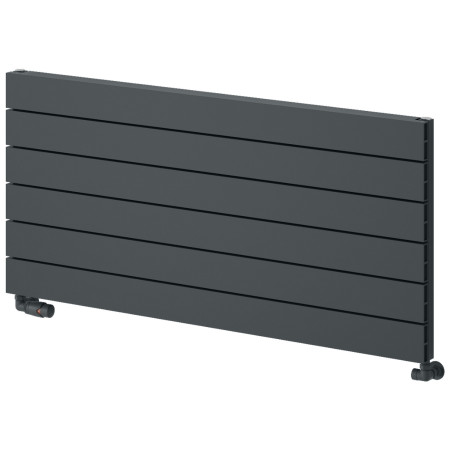 Reina Rienza 565 x 1200mm Anthracite Horizontal Aluminium Radiator
