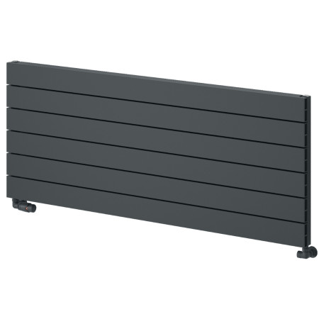 Reina Rienza 565 x 1400mm Anthracite Horizontal Aluminium Radiator