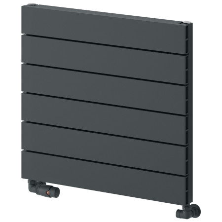 Reina Rienza 565 x 600mm Anthracite Horizontal Aluminium Radiator