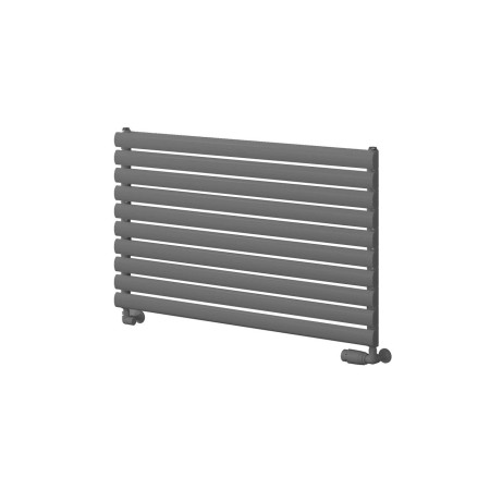Reina Roda Single 590 x 800mm Anthracite Horizontal Designer Radiator