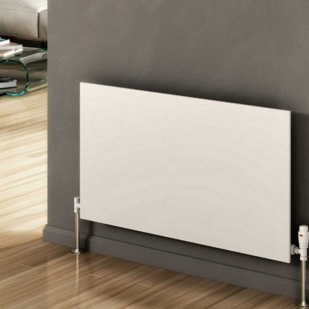 RND-SLN06010W Reina Slimline 600 x 1000mm White Horizontal Designer Radiator (2)