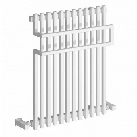 Reina Sori 650 x 500mm Mild Steel White Designer Radiator
