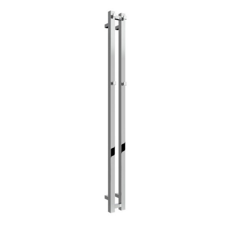 Reina Todi Mild Steel Designer Radiator 1200 x 108mm in Chrome