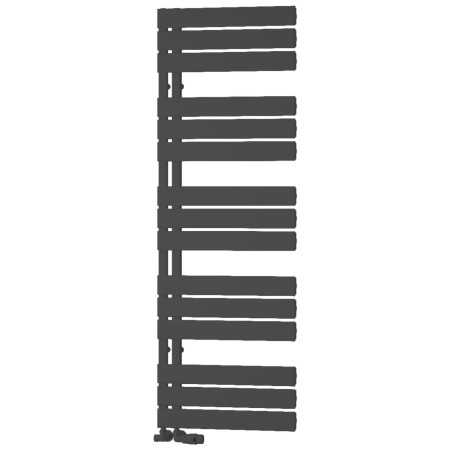 A-VDA1515SA Reina Vada 1510 x 500mm Aluminium Heated Towel Rail in Anthracite