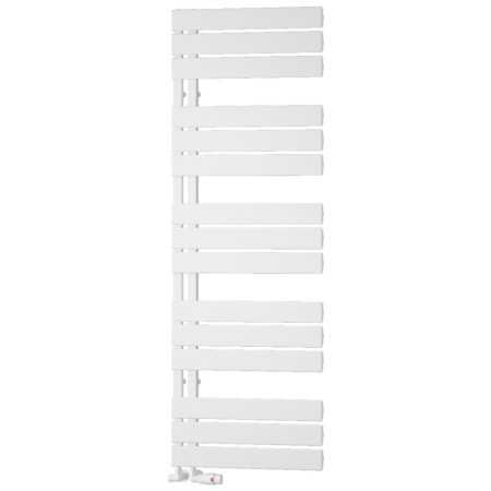 Reina Vada 1510 x 500mm Aluminium Heated Towel Rail in White