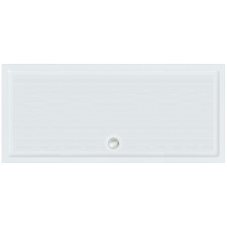 RSTG149 Roman Anti Slip 1400 x 900mm White Matt Shower Tray Top View