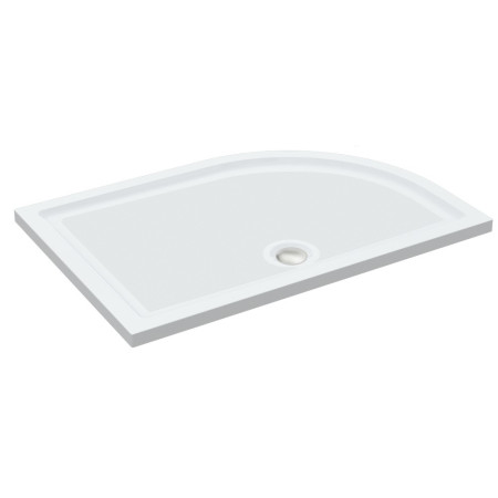 RSQG129L Roman Anti Slip 1200 x 900mm LH Offset Quadrant Shower Tray (2)