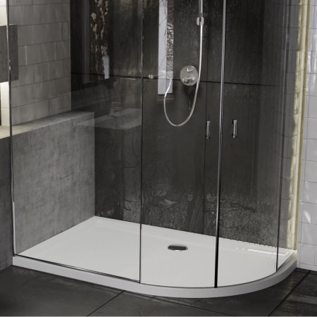 RSQG128R Roman Anti Slip 1200 x 800mm RH Offset Quadrant Shower Tray (4)