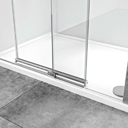 Roman Haven8 1200mm Level Access Left Hand Sliding Shower Door Opening