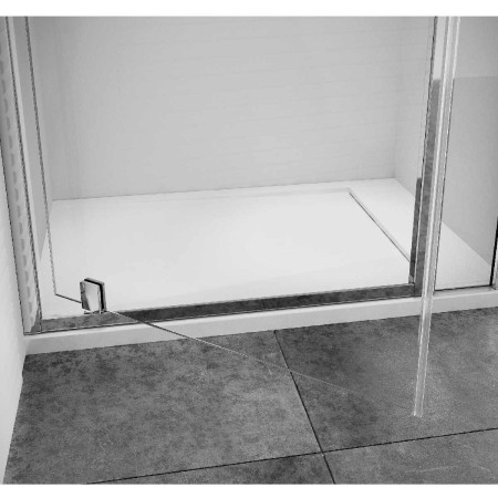 Roman Haven8 Pivot Shower Door Opening