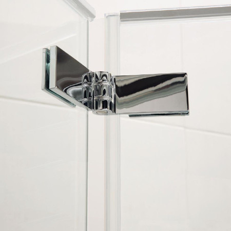 Roman Haven8 1000mm Bifold Shower Door Hinges Silver Finish