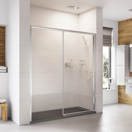 Roman Haven 1200mm Level Access Right Hand Sliding Shower Door