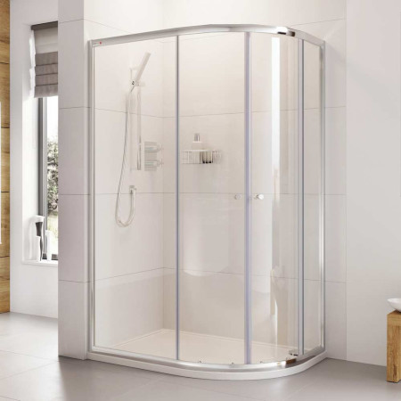 Roman Haven 800 x 900mm Offset Quadrant Shower Enclosure