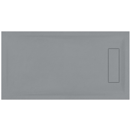 IGS108G Roman Infinity Slate Grey 1000 x 800mm Rectangular Shower Tray (2)