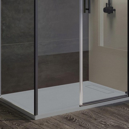 IGS148G Roman Infinity Slate Grey 1400 x 800mm Rectangular Shower Tray (3)