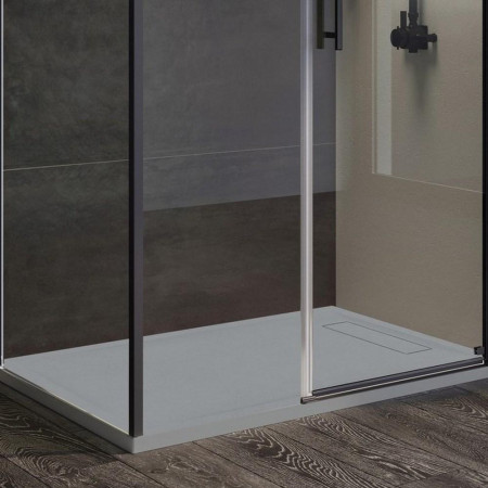 IGS149G Roman Infinity Slate Grey 1400 x 900mm Rectangular Shower Tray (3)