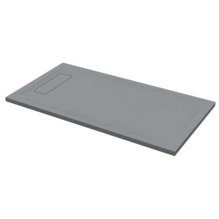 Roman Infinity Slate Grey 1400 x 900mm Rectangular Shower Tray