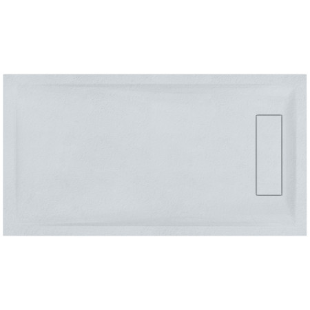 IGS108W Roman Infinity Slate White 1000 x 800mm Rectangular Shower Tray (2)