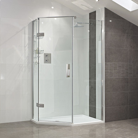Roman Liberty Neo Angle 1200 x 900mm Left Handed Shower Enclosure