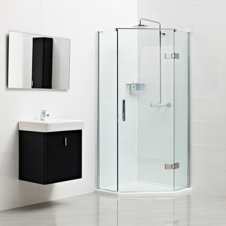 Roman Liberty Neo Angle 900 x 900mm Right Handed Shower Enclosure