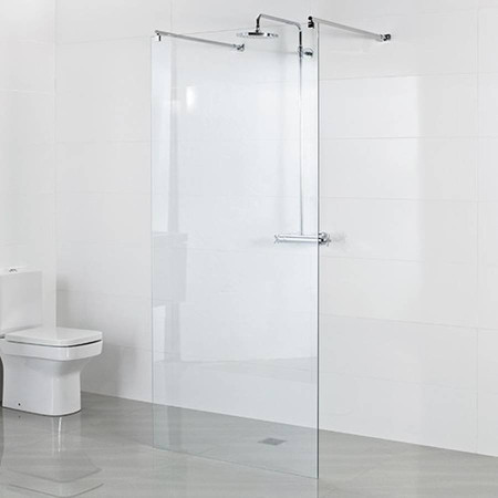 Roman Select 1000mm Matt Black 8mm Linear Panel