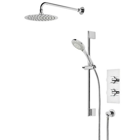 SVSET149 Roper Rhodes Craft Dual Function Shower System With Riser Kit And Overhead Shower