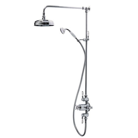 SVSET124 Roper Rhodes Cranbourne Exposed Dual Function Shower System With Handset (1)