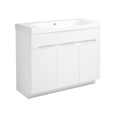 Roper Rhodes Diverge Gloss White 1000mm Freestanding Unit with Basin