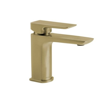 Roper Rhodes Elate Brass Finish Basin Mixer with Click Basin Waste
