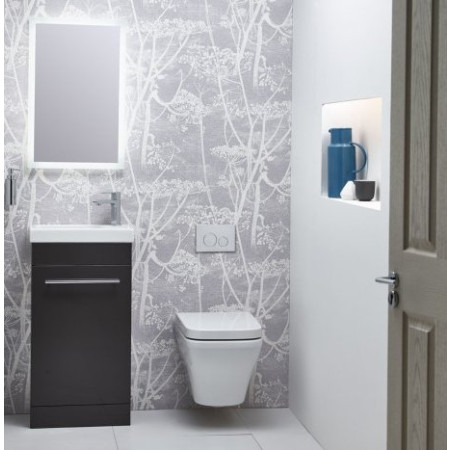 Roper Rhodes Esta Matt Carbon 445mm Freestanding Unit with Basin