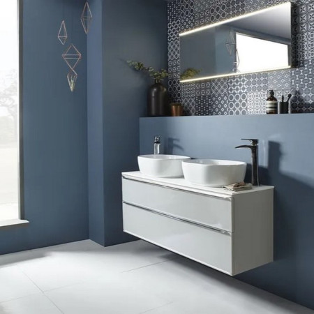 MLE560C Roper Rhodes Scheme 1200mm Illuminated Bathroom Mirror Lifestyle