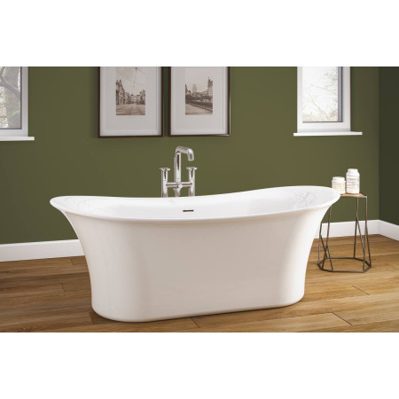 Royce Morgan Ashley 1670mm Contemporary Freestanding Bath Full View