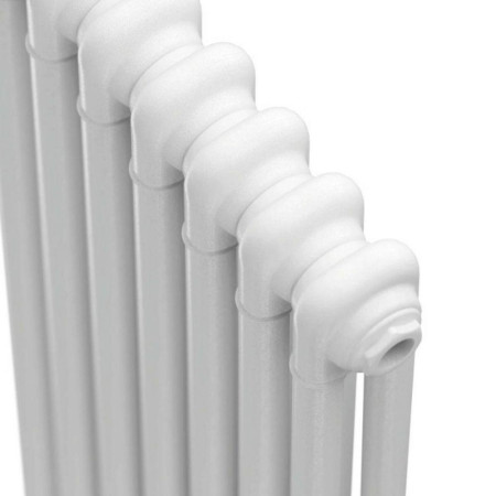COL-2-180-52-W Scudo 1800 x 515mm 2 Column Vertical Radiator in White Panel Design