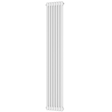 Scudo 1800 x 335mm 2 Column Vertical Radiator in White