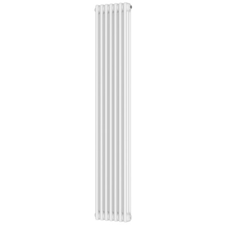Scudo 1800 x 335mm 3 Column Vertical Radiator in White