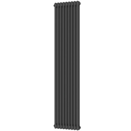 Scudo 1800 x 425mm 2 Column Vertical Radiator in Anthracite