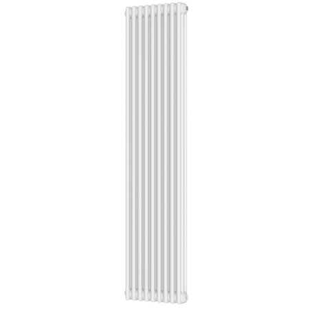 Scudo 1800 x 425mm 3 Column Vertical Radiator in White