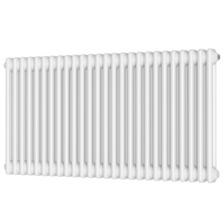 Scudo 600 x 1190mm 2 Column Horizontal Radiator in White