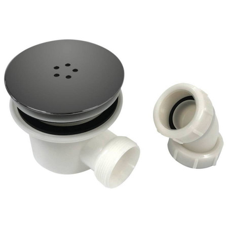 Scudo 90mm Fast Flow Shower Tray Waste with Gunmetal Cover