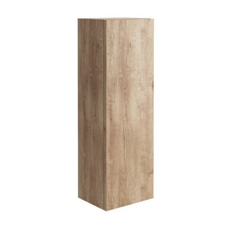 AMBIENCE-TALLBOY-RUSTIC Scudo Ambience 300mm Tall Boy Cabinet in Rustic Oak (1)