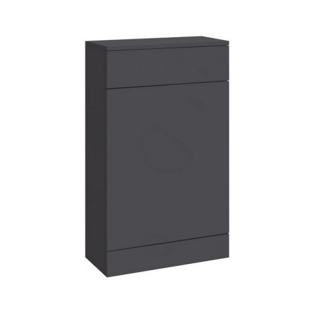 AMBIENCE-WCUNIT-MGREY Scudo Ambience 500mm WC Unit in Matt Grey (1)