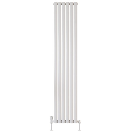Scudo Apex 1800 x 354mm Vertical Single Designer Radiator in White