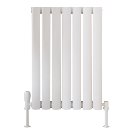 Scudo Apex 600 x 413mm Horizontal Single Designer Radiator in White