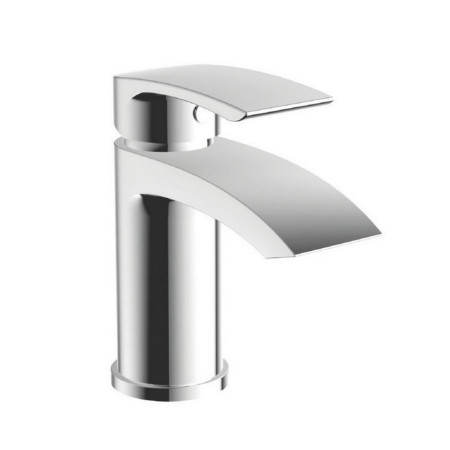 Scudo Belini Mono Basin Mixer with Push Waste in Chrome