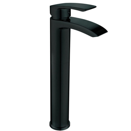 Scudo Belini Tall Mono Basin Mixer in Black