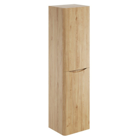 Scudo Bella 400mm Tall Boy Cabinet in Davos Oak