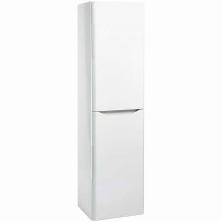 Scudo Bella 400mm Tall Boy Cabinet in High Gloss White